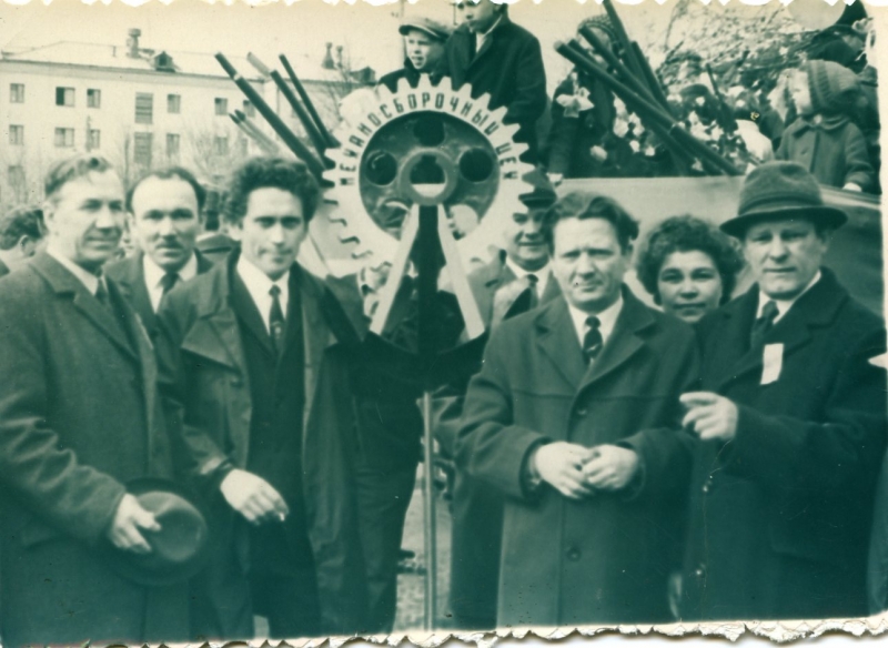 1 мая 1968 Баранов АА, Вольхин ГА, Самойлов В, Теплоухов, Николева Зинаида Афонасьевна, Скурко 