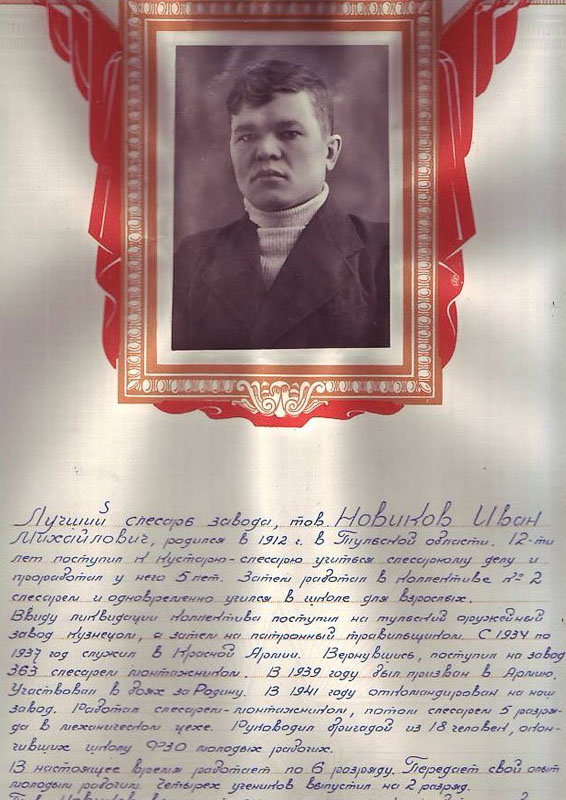 Новиков Иван Михайлович Mail1186