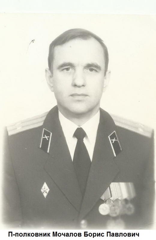 Подполковник Мачалов Борис Павлович